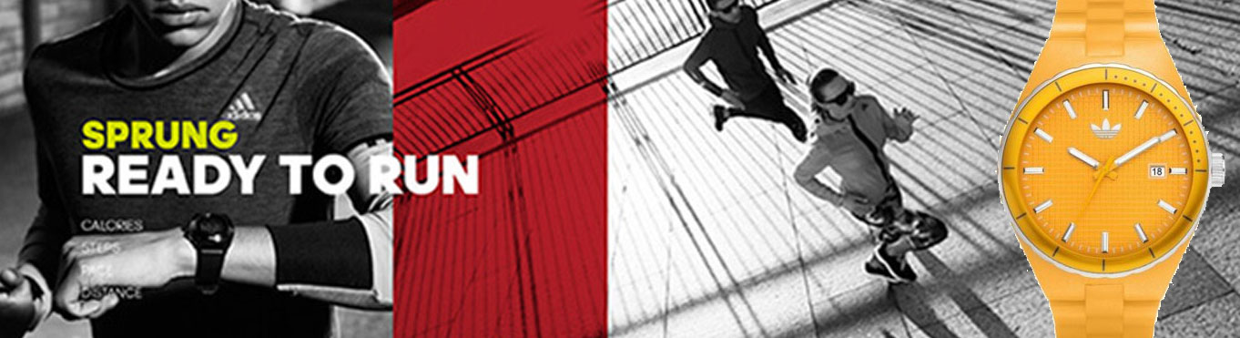 ADIDAS Cambridge Mustard Υellow Rubber Strap