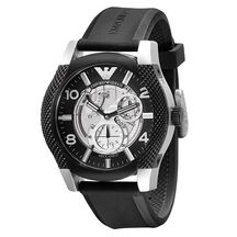 Emporio Armani Αutomatic Black Rubber Strap AR4630,WWW.ROLOGAKI.GR